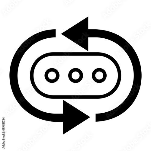 negotiation Line Icon
