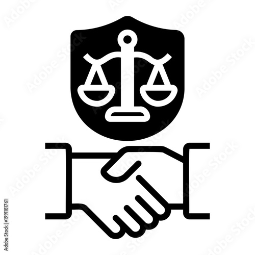 negotiation Line Icon