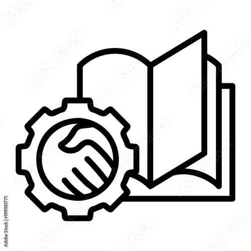 negotiation Line Icon