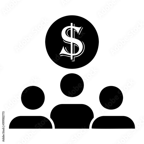 negotiation Solid icon