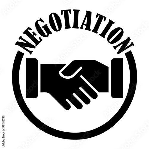 negotiation Solid icon