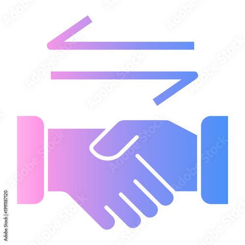negotiation Gradient icon
