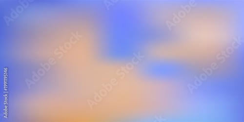 Neon Blue Holographic Wave Background with Grainy Retro 80s Glow Effect