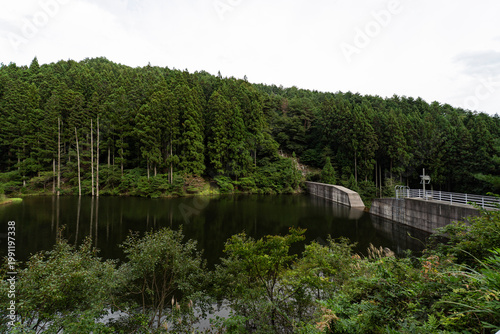 長野県上伊那郡中川村にある和見沢砂防堰堤