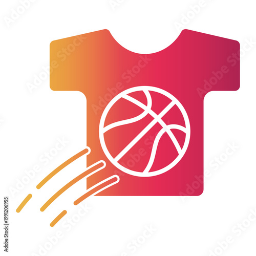 athlete Gradient icon