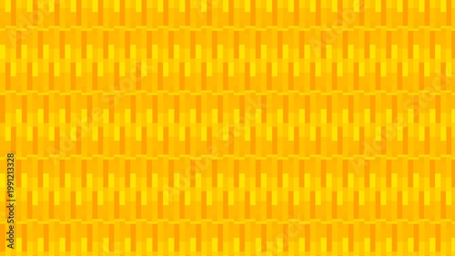 黄色とオレンジの抽象的な幾何学模様の背景　274
