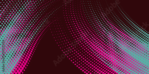 Car sticker wrap banner abstract sporty lines pink blue greenish grunge color combination brush storm thunder modern.