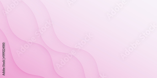 Minimalist vector design with gentle pink gradients and fluid curves, perfect for banners and presentations.