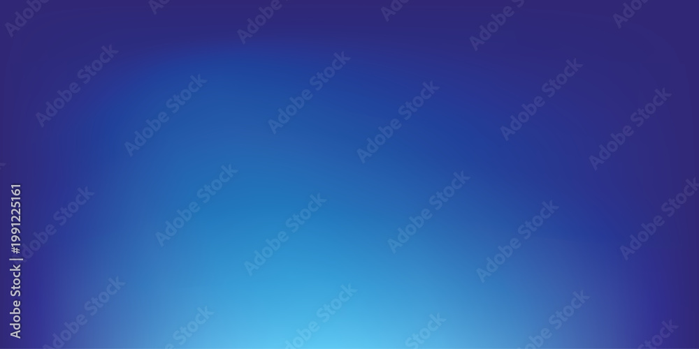 Obraz premium Gradient blue background with bright light effect