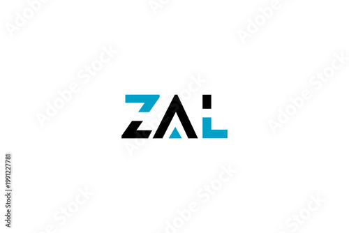 Modern ZAL Letter Logo: Cyan & Black Geometric Abstract Typography Design for Tech & Creative Brands Free Download Modern ZAL Letter Logo: Cyan & Black Geometric Abstract Typography Design for Tech & Creative Brands - GFXLoad
