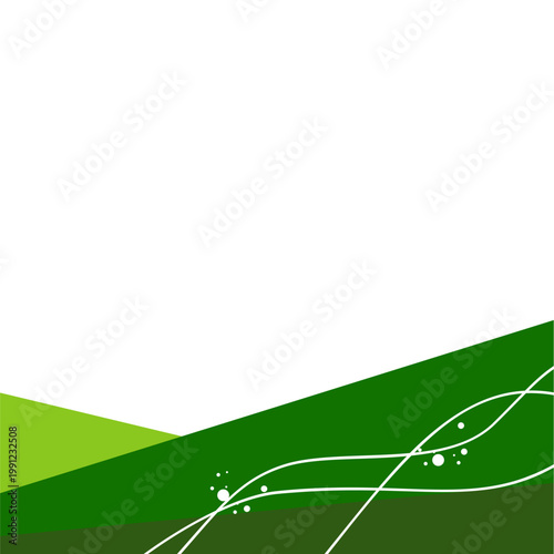 Abstract corporate border