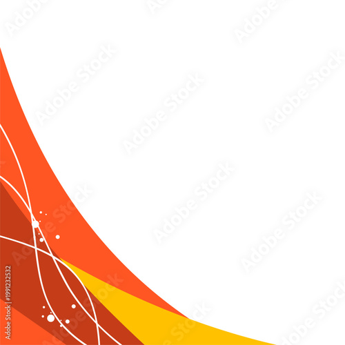 Abstract corporate border