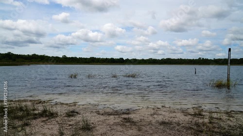 Landscape of Lake Rogers Park in Odessa, Florida, close to Tampa