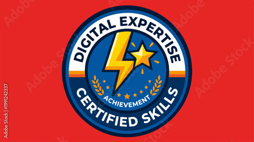 Digital expertise certified skills badge.