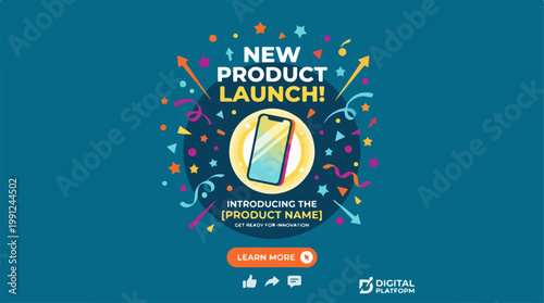 New Product Launch Mobile Phone Advertisement.