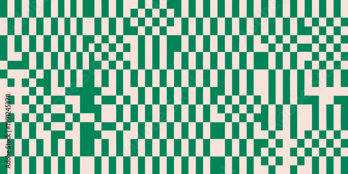 Abstract green and beige pattern resembling a camouflaged reptile