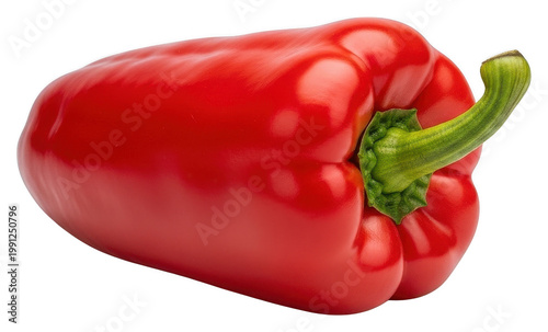 Red Pepper png Fresh Bell Pepper cutout Ripe Vegetable png Sweet Capsicum cutout Vibrant Produce png Organic Food cutout Delicious Ingredient png Healthy Spice isolated transparent background image