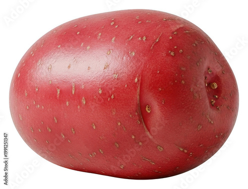 Red potato png Fresh potato cutout Raw potato png Whole potato cutout Organic potato png Healthy potato cutout Vibrant potato png Unpeeled potato cutout isolated transparent background image