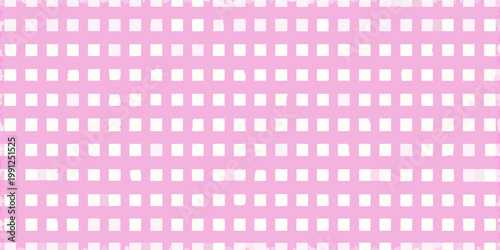 Pink and white striped background with a hand painted textured appearance