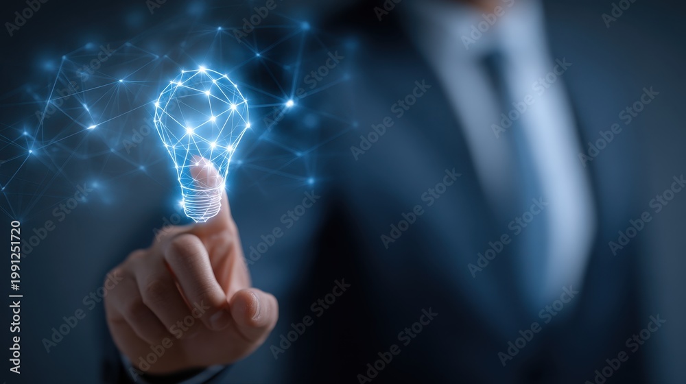 Obraz premium Innovative Work is the practice of transforming ideas into better systems and solutions by questioning old methods and driving continuous improvement. 