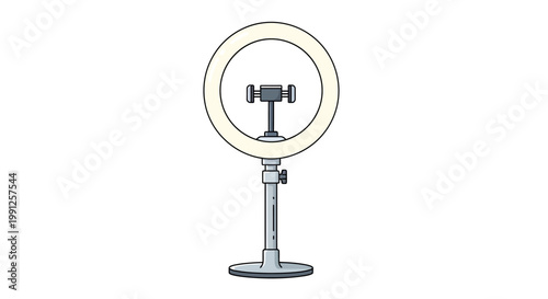 Ring Light with Stand Holder.
