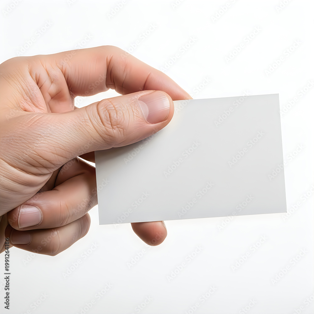 Obraz premium A person holding and pointing at a small, round object with gloved hands.