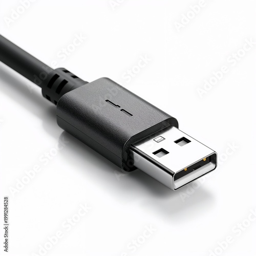 usb flash drive on white