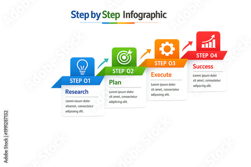 infographic, step-by-step, guide, tutorial, instruction, process, workflow, diagram, education, learning, how-to, manual, explanation, visual guide, information design, chart, steps, sequence, numberi