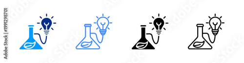 Biomass Energy Multiple Style Icon Set Vector 