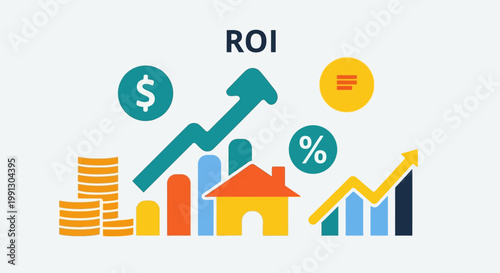 Business Investment Growth Finance Concept.