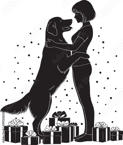 Silhouette of muscular man holding dumbbells, fitness and strength training, workout and exercise.