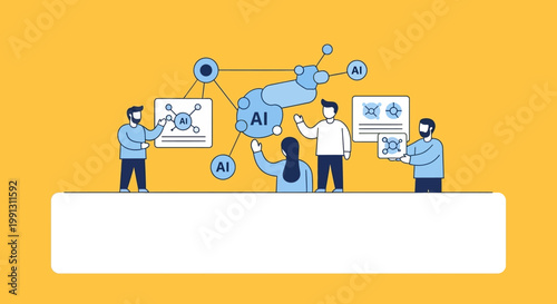 People Working With Artificial Intelligence.