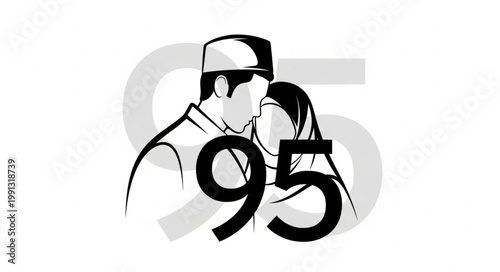 Muslim Couples Embrace - A Symbol of Love and Devotion for Anniversary.