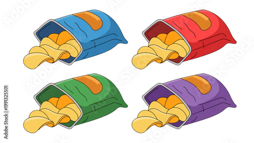 Colorful toy construction vehicles arranged in a playful scene