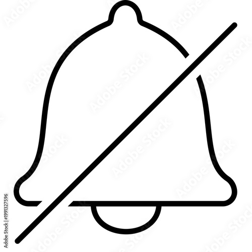 Notification Bell Off Icon