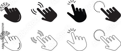 Human palm hand vector silhouette, human hand palm, two open palms black, handshake icon logo design, hand shake illustration, agreement icon, hand click icon set illustration, pointer sign symbol, ha