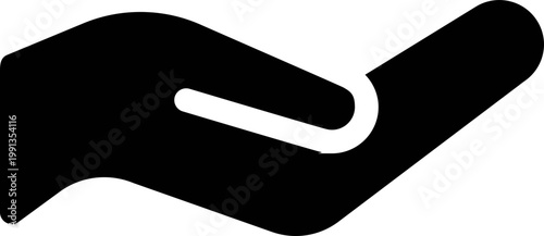 Human palm hand vector silhouette, human hand palm design, two open palms black, handshake icon logo, hand shake illustration, agreement icon, minimal graphic, clean symbol, isolated vector art images