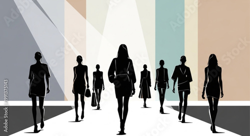 Business People Walking Together.