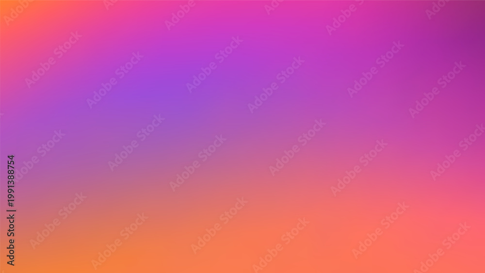 Fototapeta premium Calm abstract background featuring sunset gradation and soft color transitions. Ideal for minimalist design.