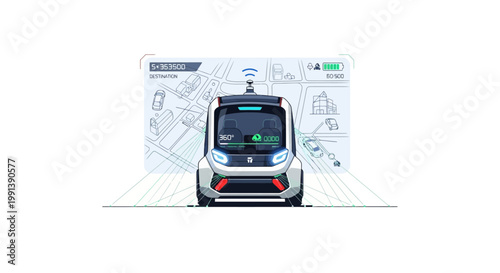 Rear view of a small car.