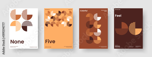 Isolated Report Template. Geometric Poster Design. Modern Flyer Layout. Business Presentation. Brochure. Book Cover. Background. Banner. Brand Identity. Pamphlet. Magazine. Journal. Advertising