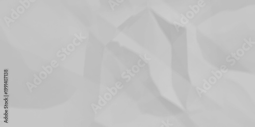 White fabric background. white crumpled paper background texture pattern overlay. wrinkled high resolution arts craft and Seamless white crumpled paper.