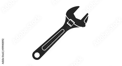 Adjustable Wrench Tool for Tightening Bolts.