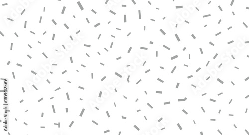 Gray confetti pieces falling down.