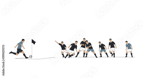 Group of men playing rugby sport.