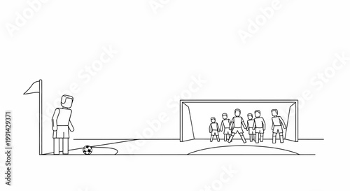 People standing in a meeting room.