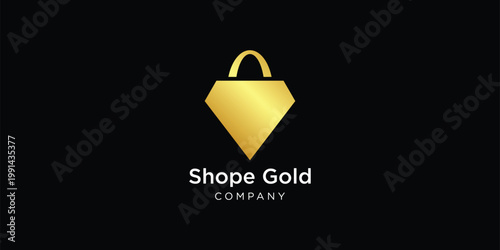 jewelry shop business identity logo diamond