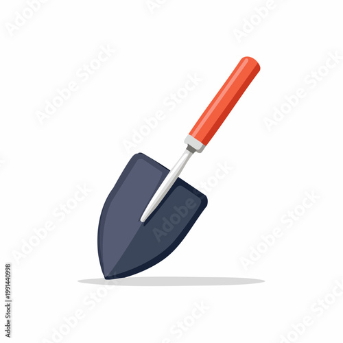 Gardening Trowel with Orange Handle