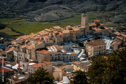 Obraz na płótnie Castel del Monte, Abruzzo