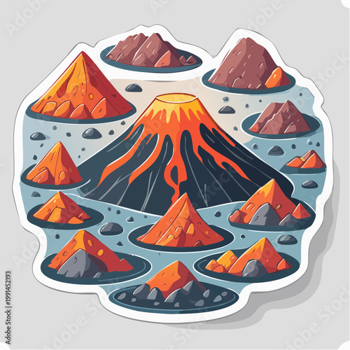 Volcanoes and Lava Flows